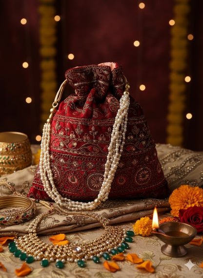 Premium Potli Bag - Tyohar Sale