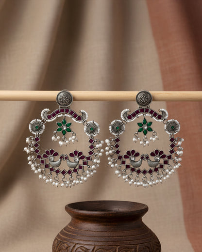 Veda Premium Lookalike Chandbali Earring