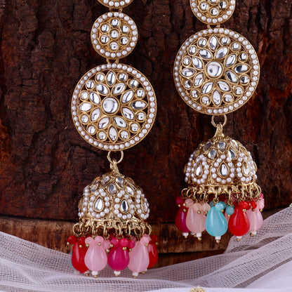 Multi Rukhsar Statement Jhumka