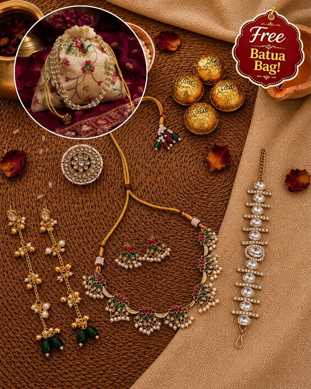 Rakhi Gift Hamper - Rajeshvari