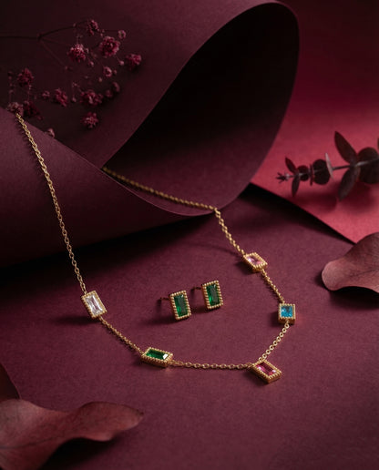 Multi Elayra Voguish Pendant Set