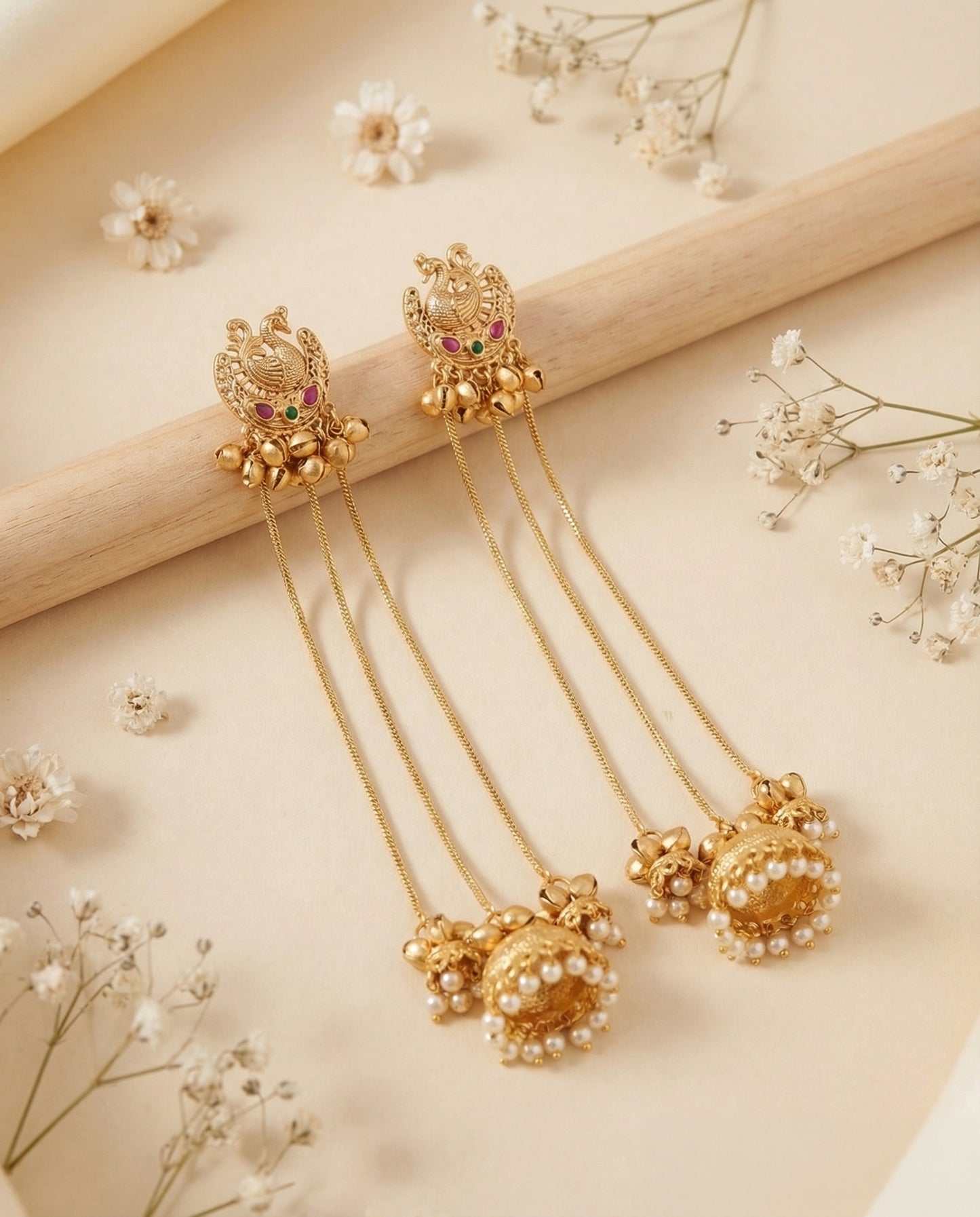 Karam Premium Kashmiri Brass Lookalike Earring