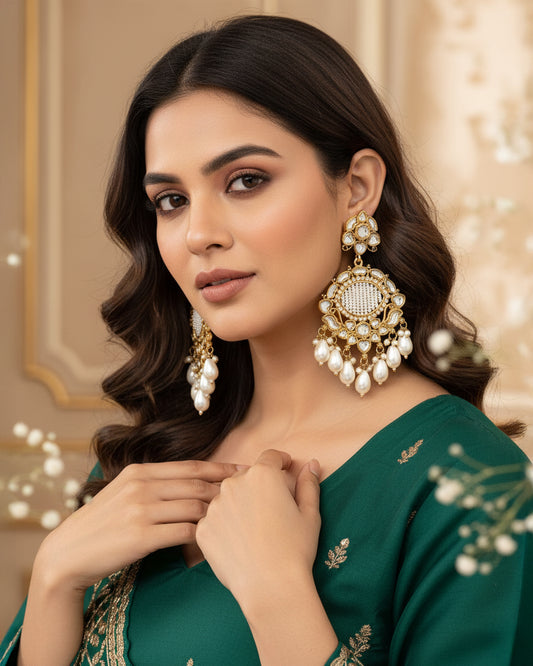 Pearl Anika Chandbali