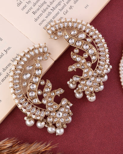 Niyati Statement Designer Ear-cuff Earring