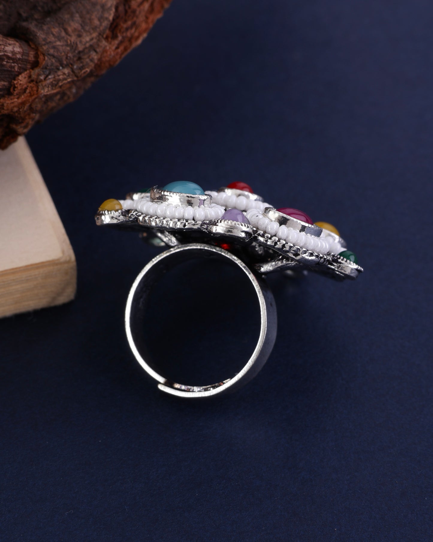 Vivek Multi Boho Statement Ring