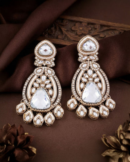 Risha Premium Designer Kundan Earring