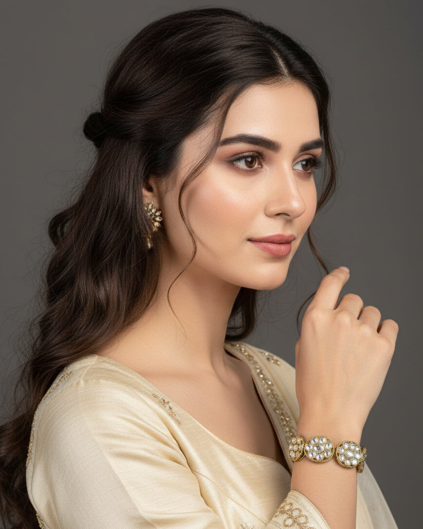 Iccha Polki Dupe Kada - Openable