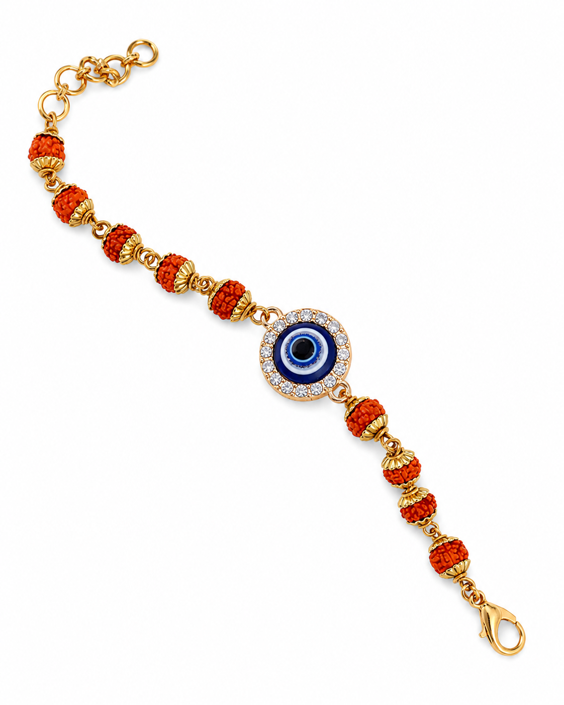 Advit Rudraksh Evil Eye Bracelet