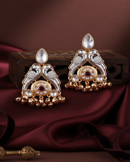 Abhiya Brass Lookalike Earring