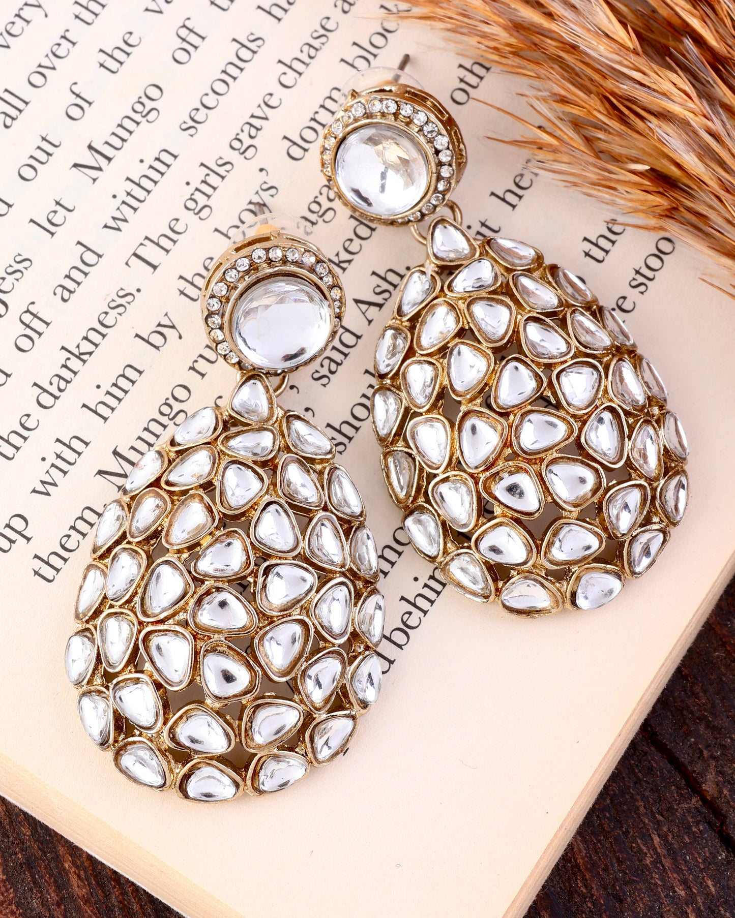 Rida Kundan Earring