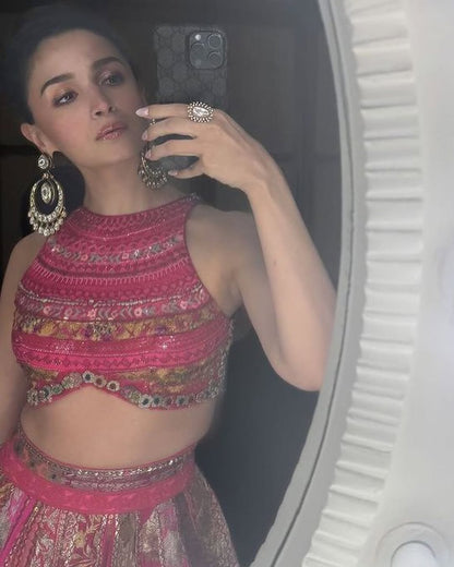 Alia Bhatt Diwali Party Inspired Chandbali