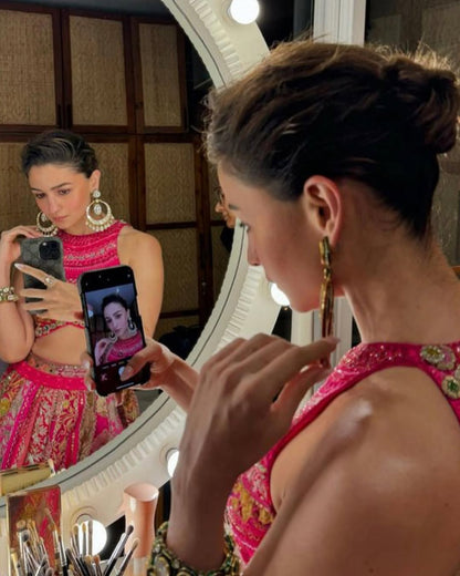 Alia Bhatt Diwali Party Inspired Chandbali