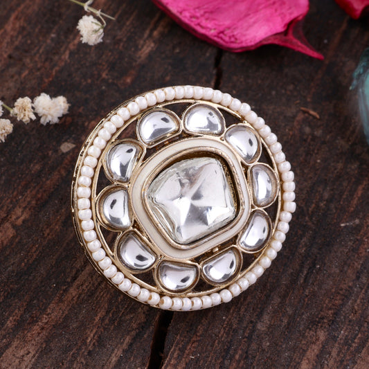 Ivory Ritu Ethnic Ring