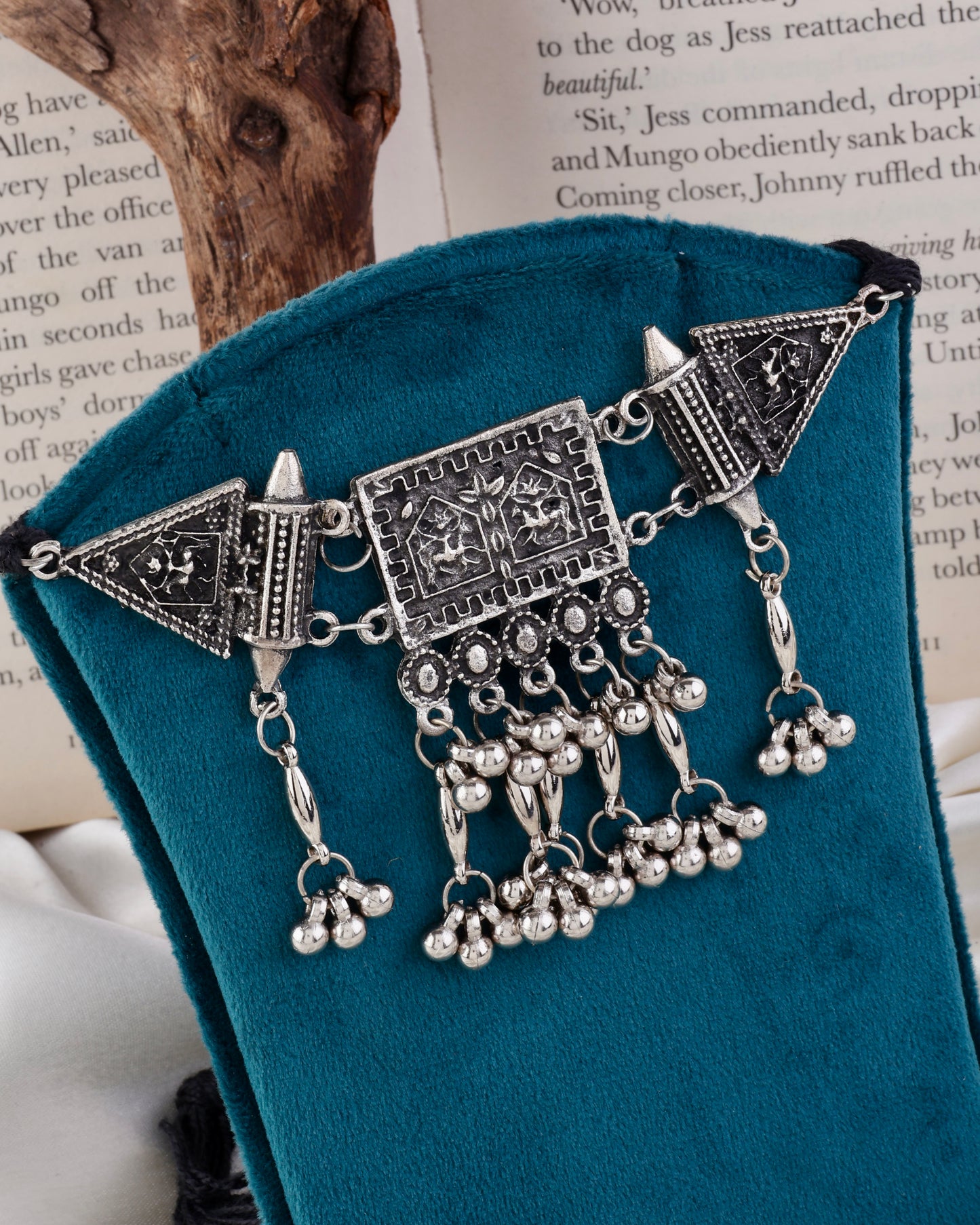 Surya Choker - Oxidised