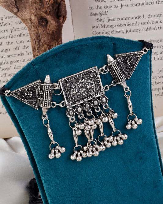 Surya Choker - Oxidised
