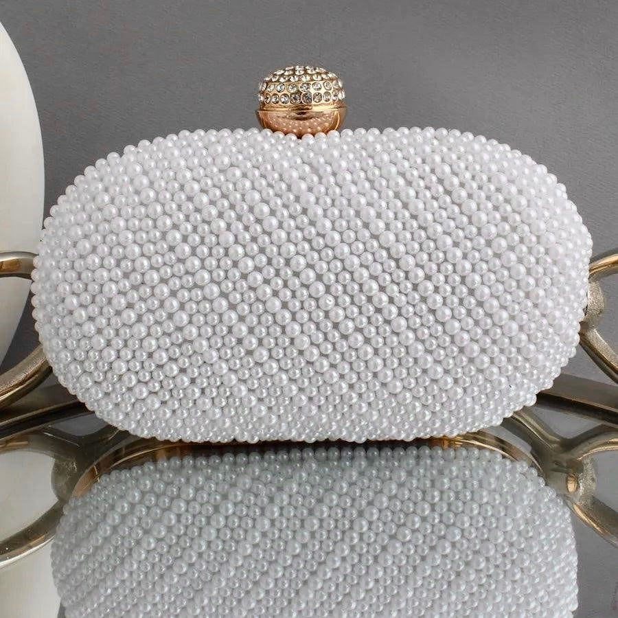 Laveena Pearl Clutch