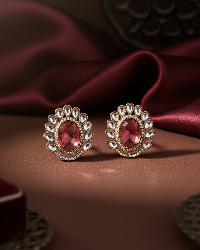 Onion Rupali Premium Stud Earring