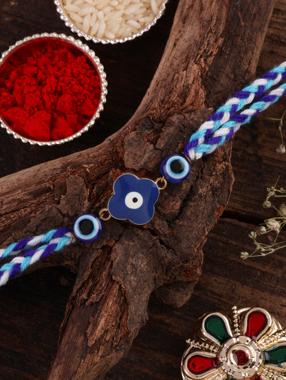 Tarak Evil Eye Rakhi with Tilak Set and Card
