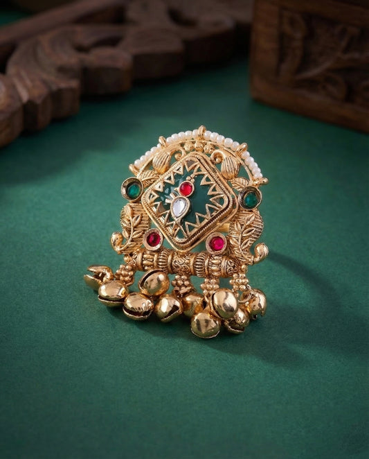 Madhavi Rajwada lookalike Ethnic Ring