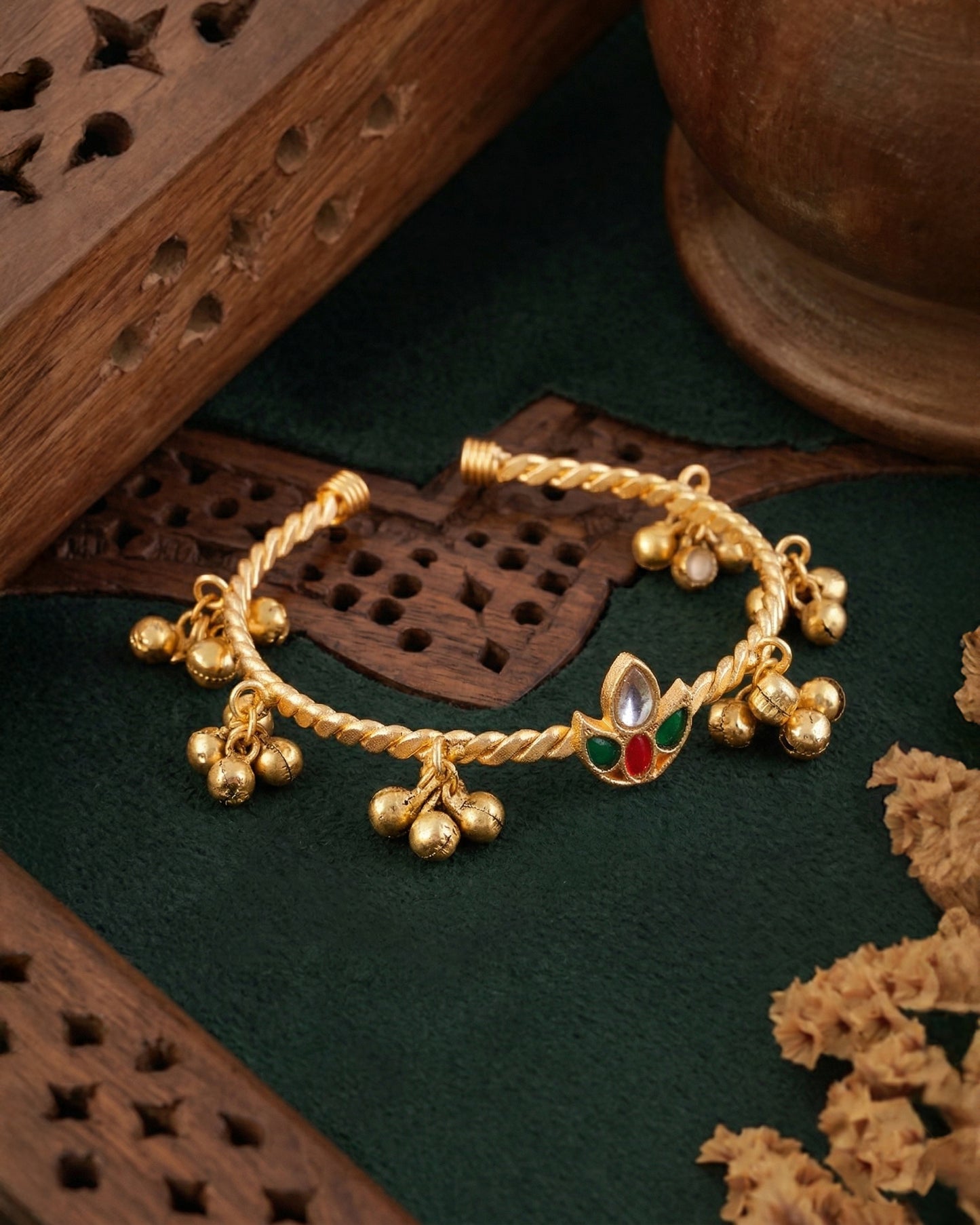 Avik Ghunghroo Bangle - Openable