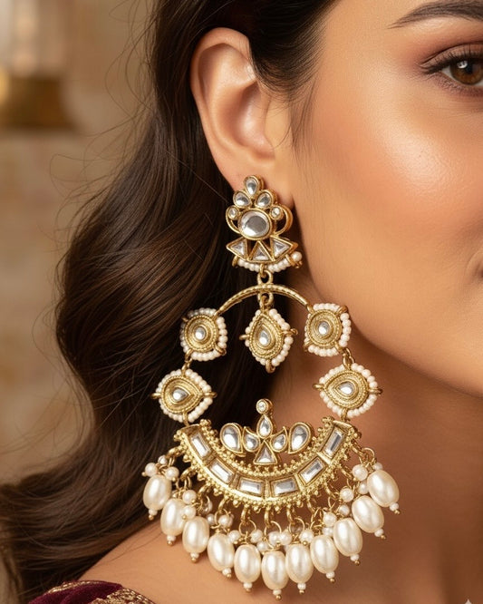 Rangita Designer Premium Chandbali Earring