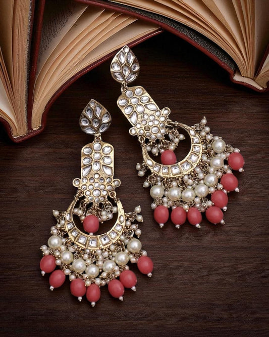 Coral Ravleen Earring