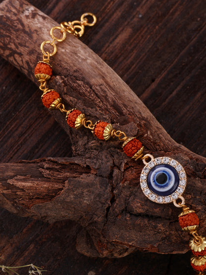 Advit Rudraksh Evil Eye Bracelet