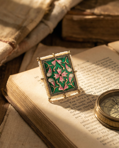 Sabiya Meenakari Ethnic Ring