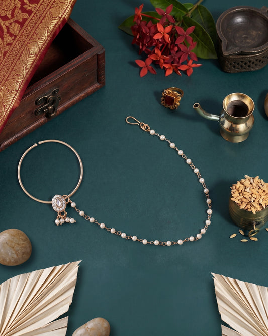 Swarnpriya Nath Non Pierced Nose Ring