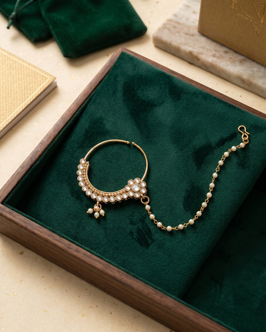 Veyra Nath Non Pierced Nose Ring