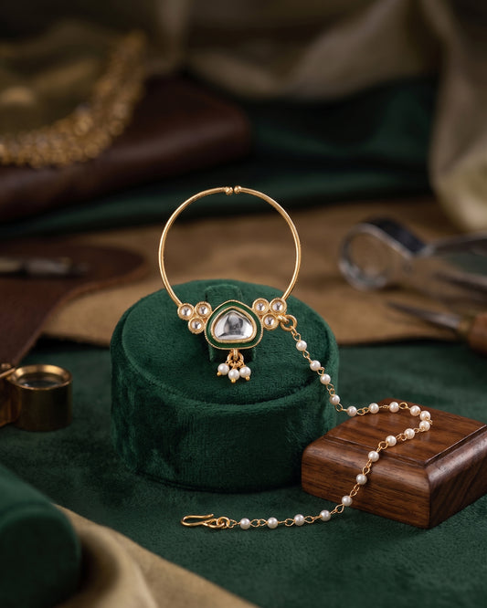 Rynika Nath Non Pierced Nose Ring