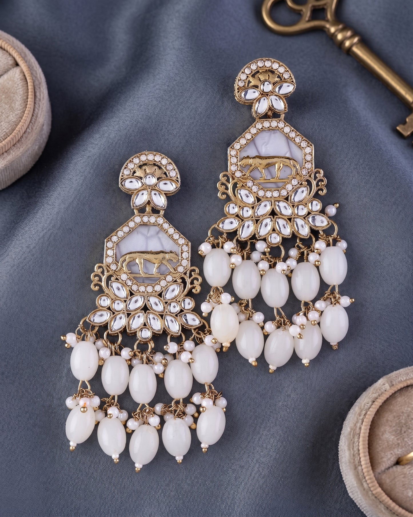 Pearl Aaharya Sabya Earring