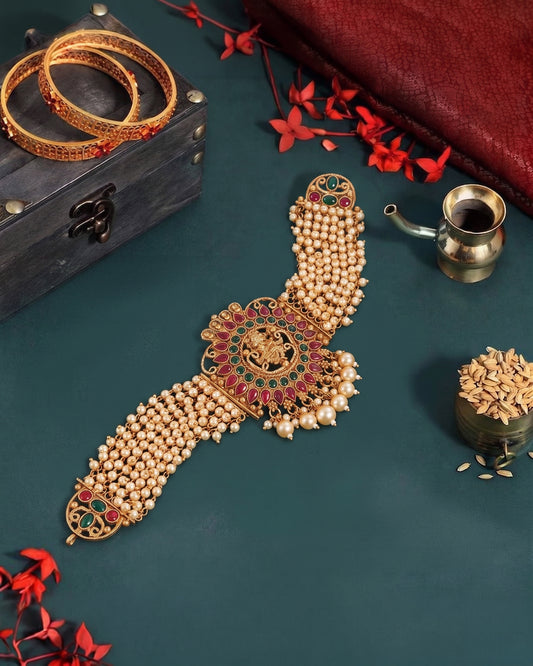 Padmish Rajwada Choker Necklace Set