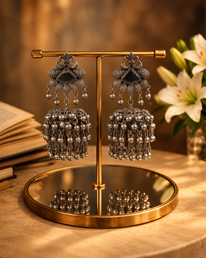 Oryana Oxidised Earrings