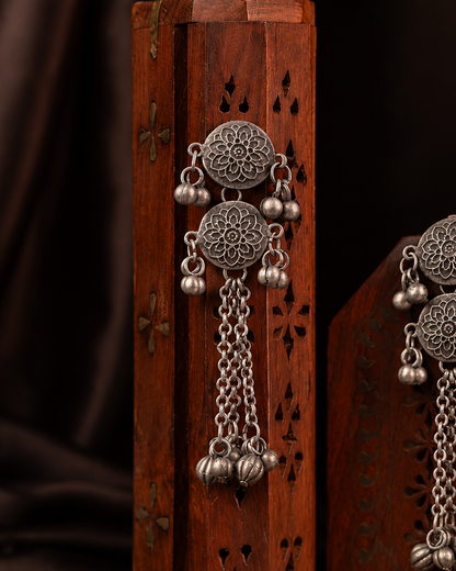 Zaylina Oxidised Earrings