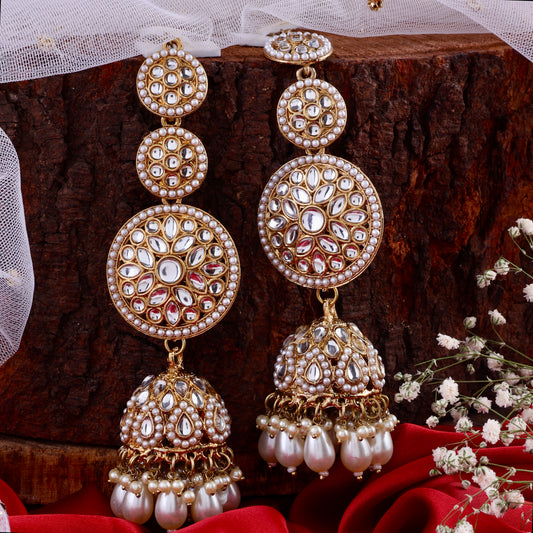 Pearl Rukhsar Statement Jhumka