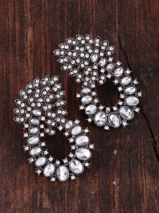 Black Reeva Earrings