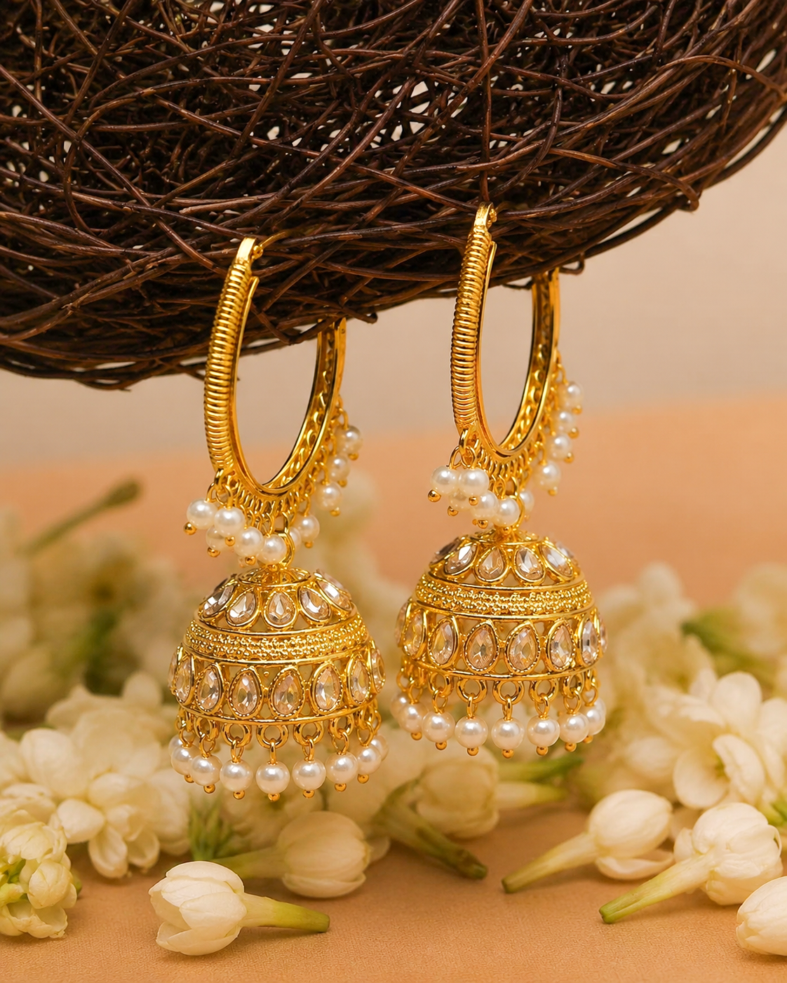 Ketaki Jhumki Earrings