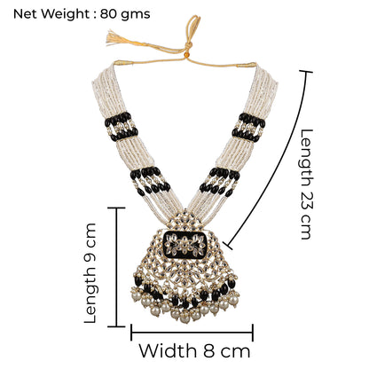 Black Mannat Long Set