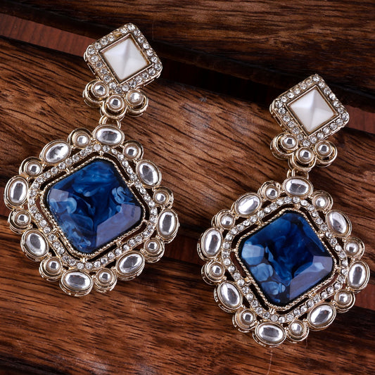 Blue  Raashi Zircon Earring