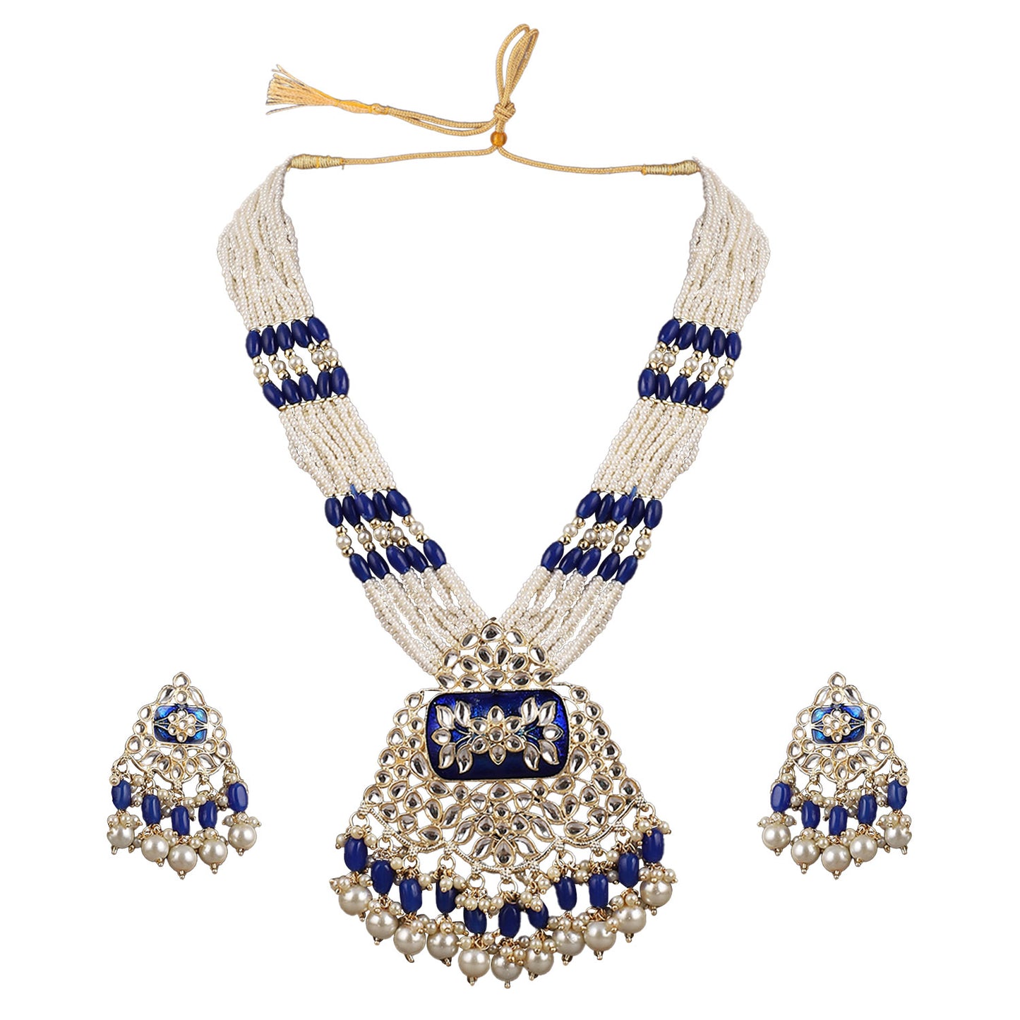 Blue Mannat Long Set