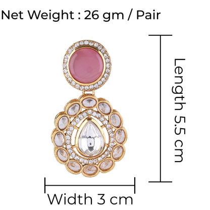 Blush Oshini Designer Earring