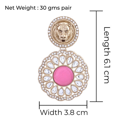 Blush Kysa Bollywood Inspired Designer Earring