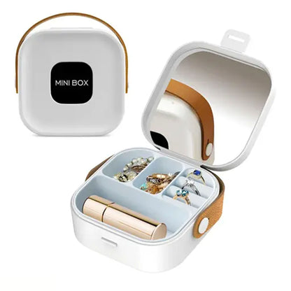 MINIBOX - Portable mini Jeweller Organiser with Mirror