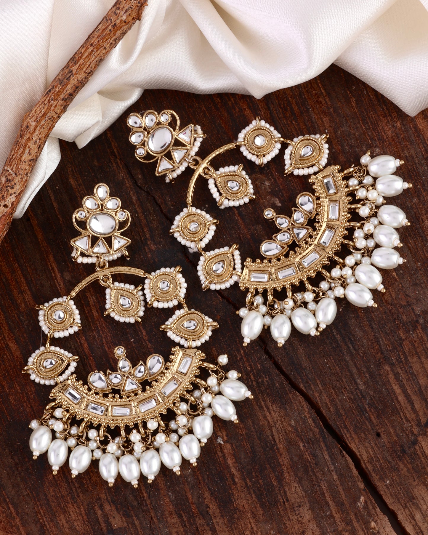 Rangita Designer Premium Chandbali Earring