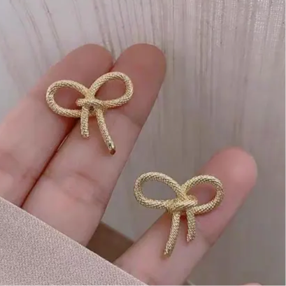 Cute Bow Knot Korean Quirky Earring