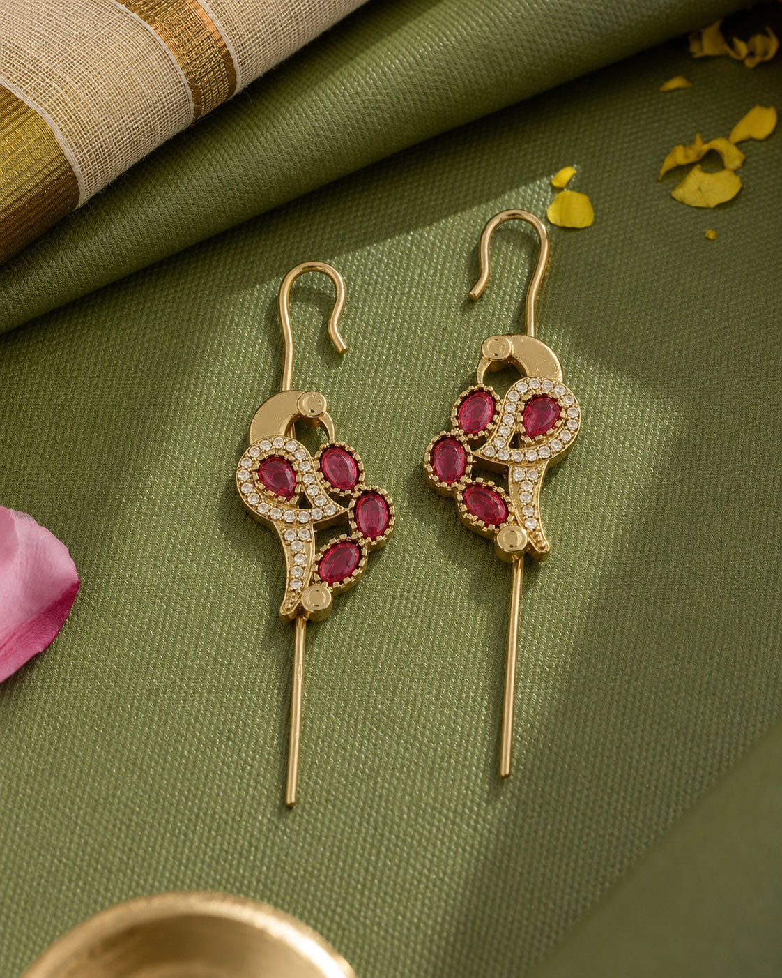 Ruby Soreya Designer Ear-cuff Earring