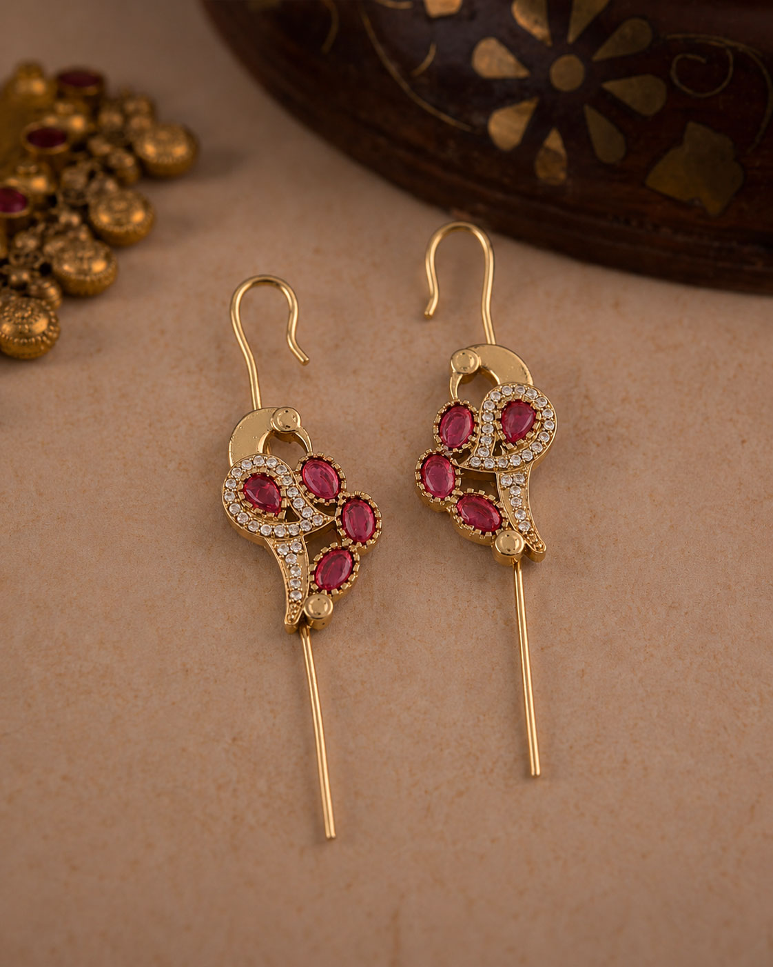 Ruby Soreya Designer Ear-cuff Earring