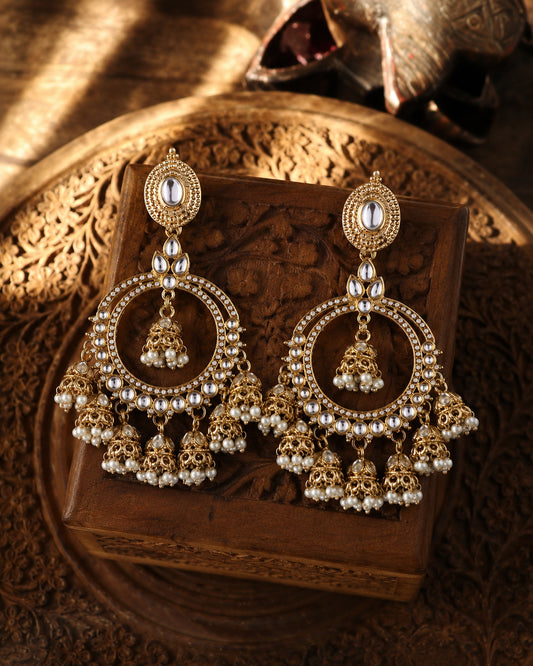Tishika Premium Designer Statement Earring