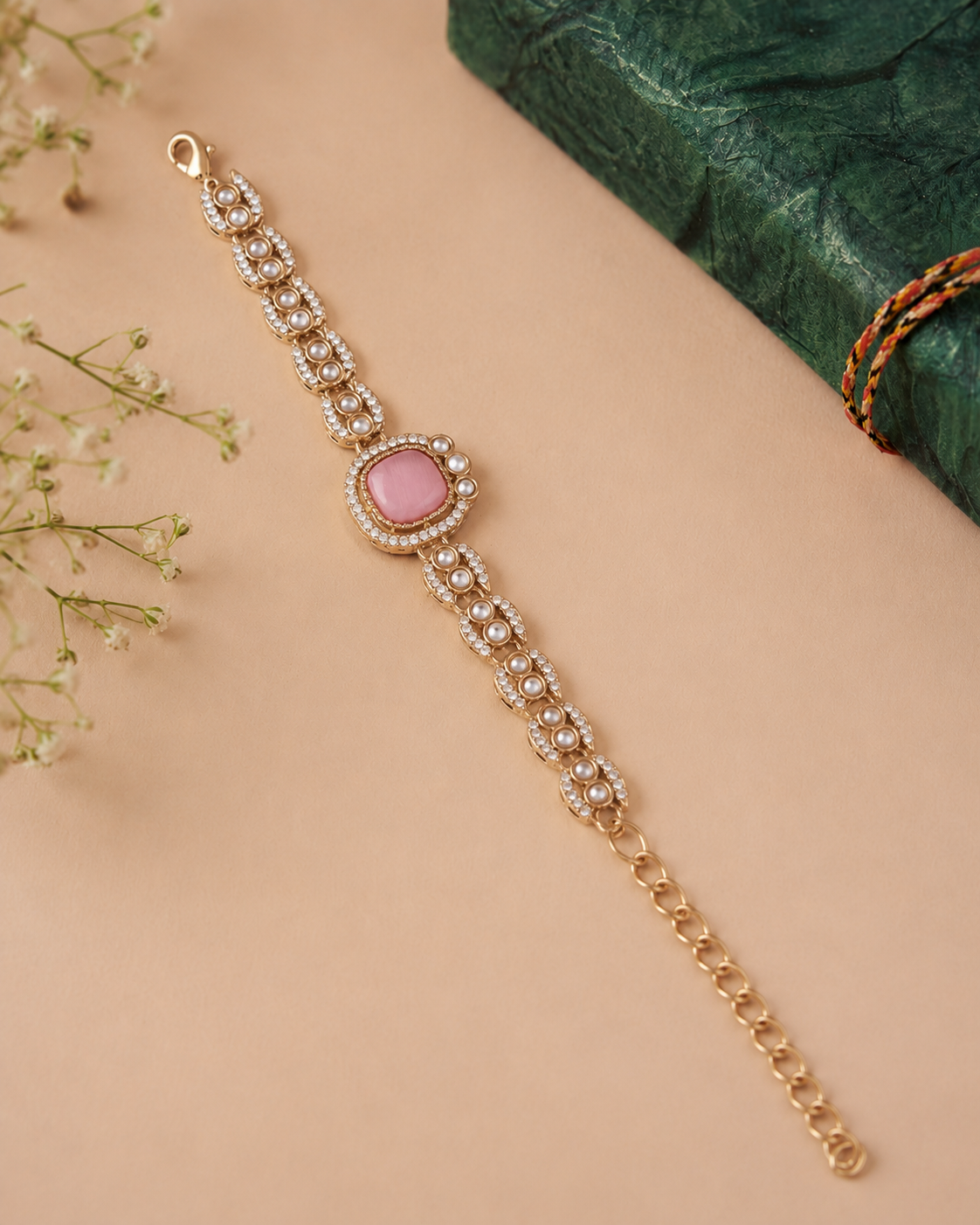 Blush Pranvika Indo Western Bracelet